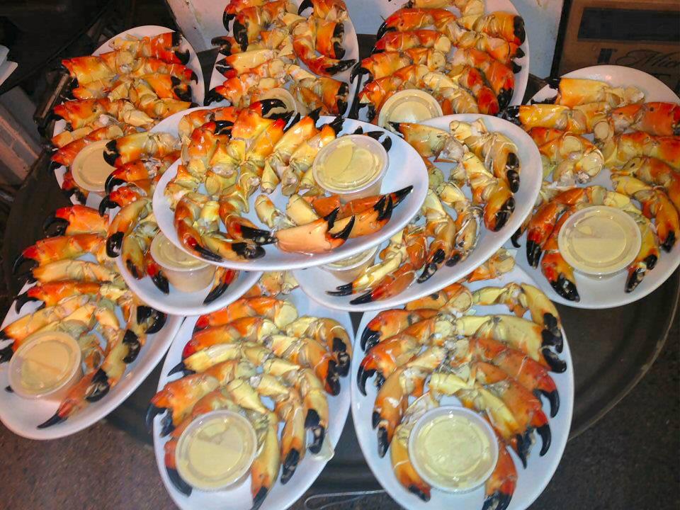 Daily Stone crab Menu (and other restaurant news) Catfish Deweys